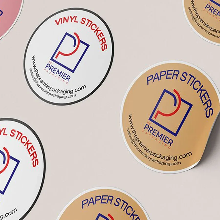 Custom Logo Stickers