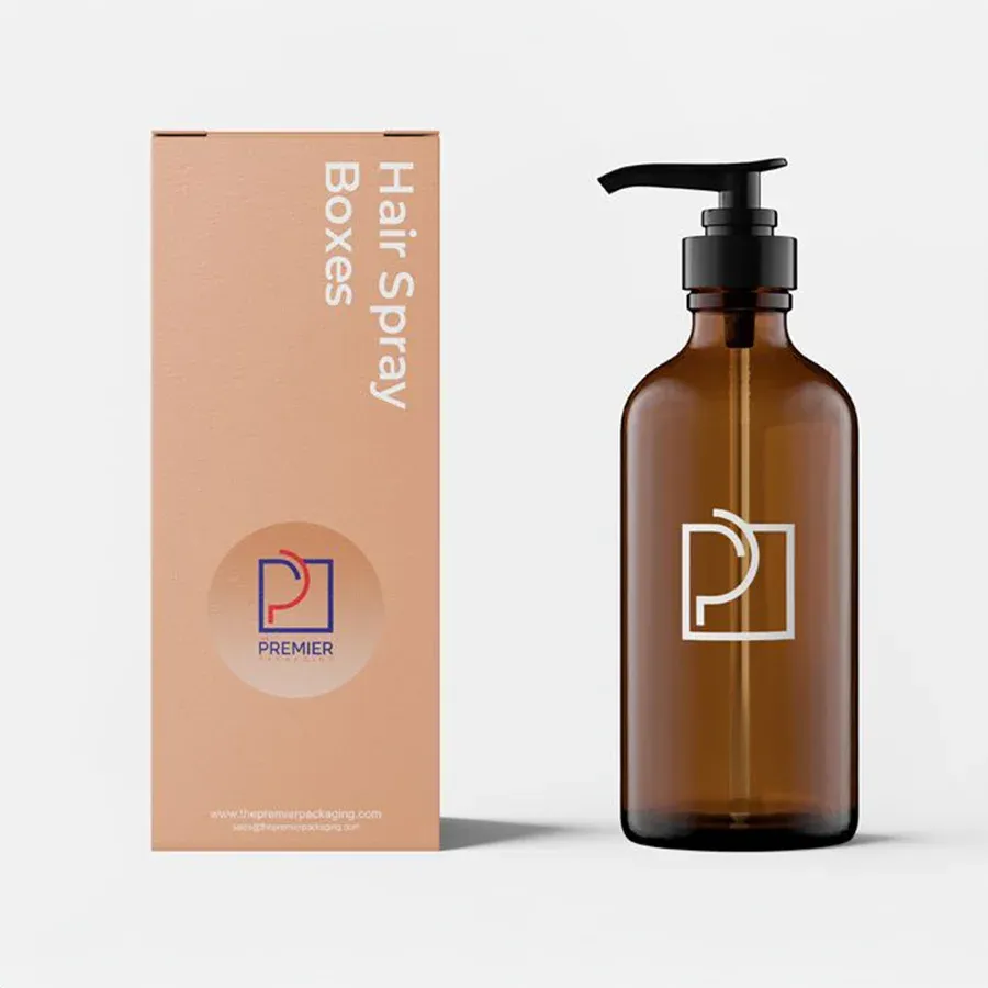 Custom Printed Hairspray Packaging