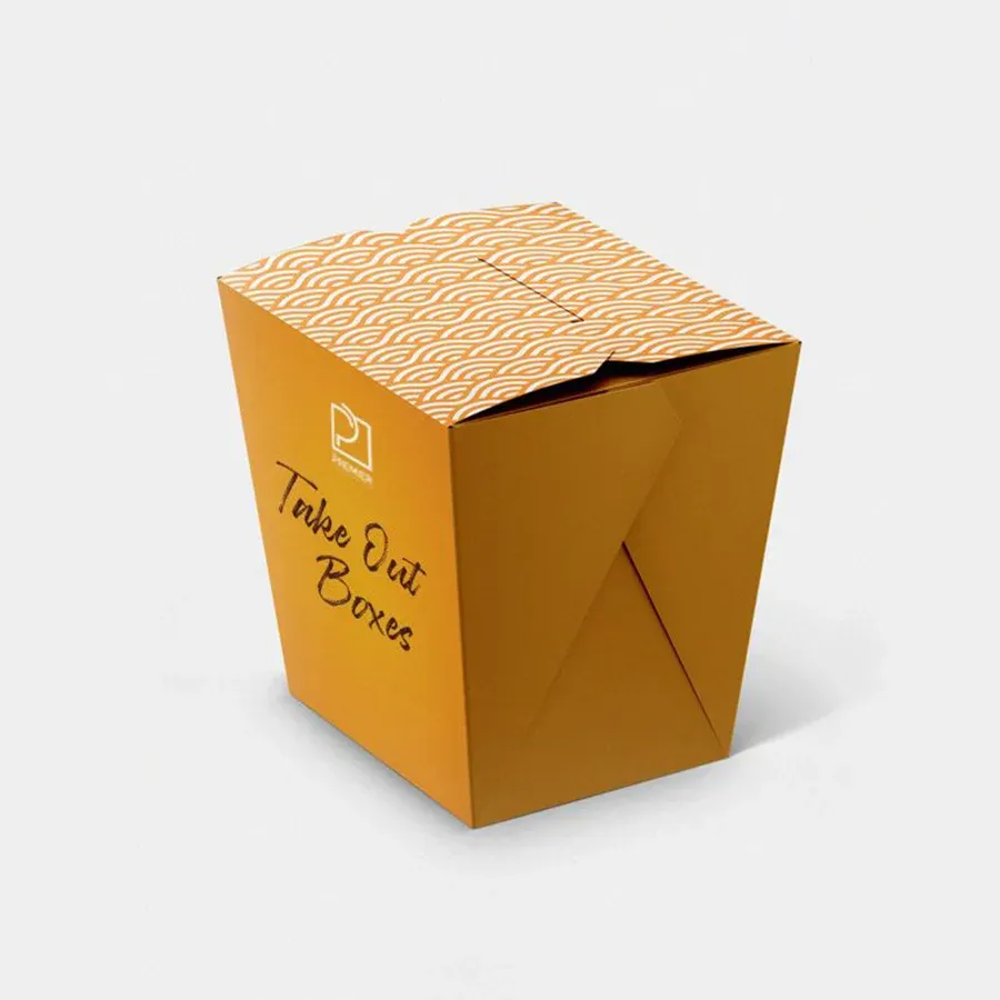 Custom take out Boxes with Vents