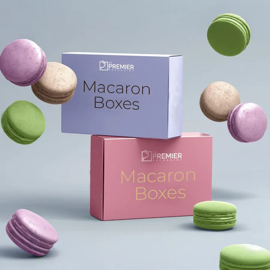 Macaron packaging box