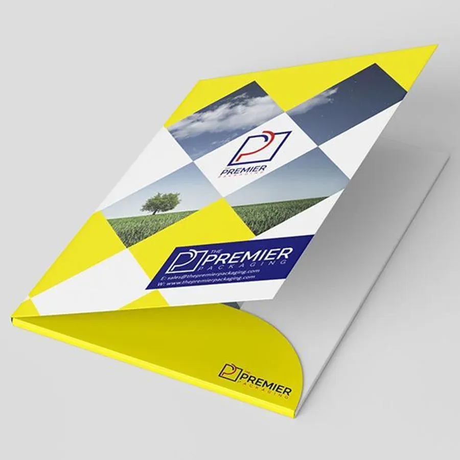 business folder printing