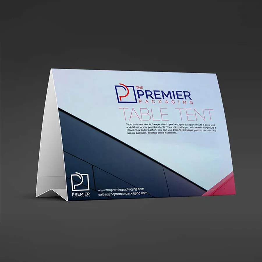 cheap table tents