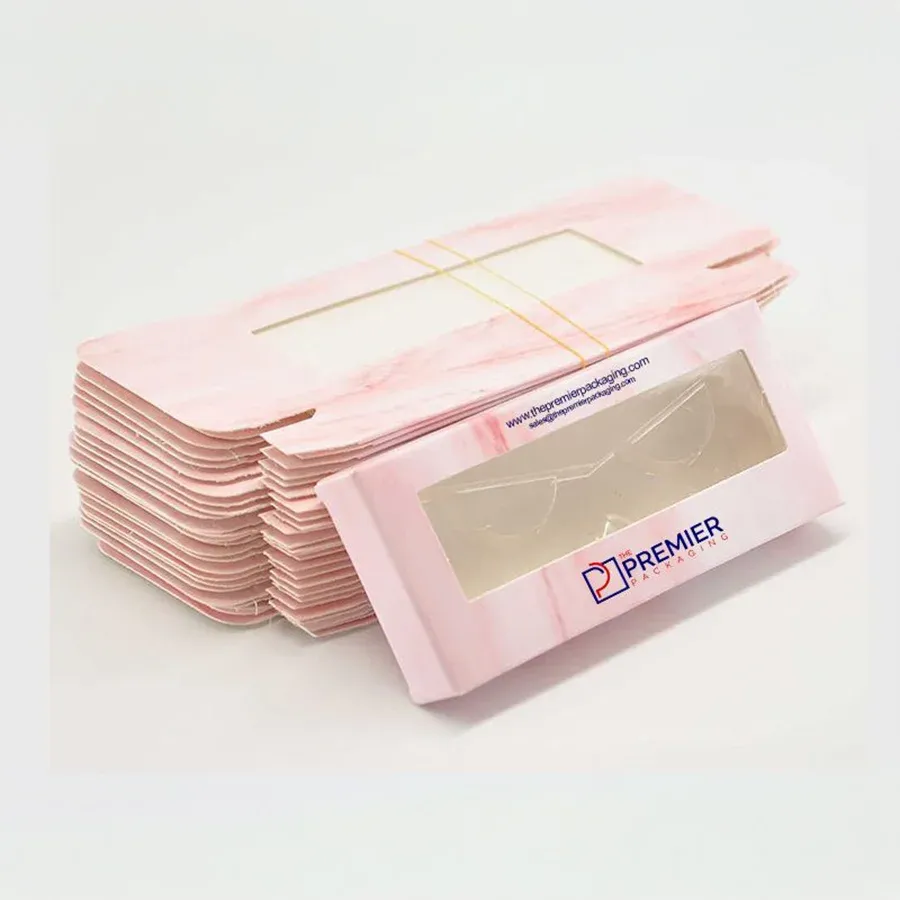 custom eyelash box packaging​