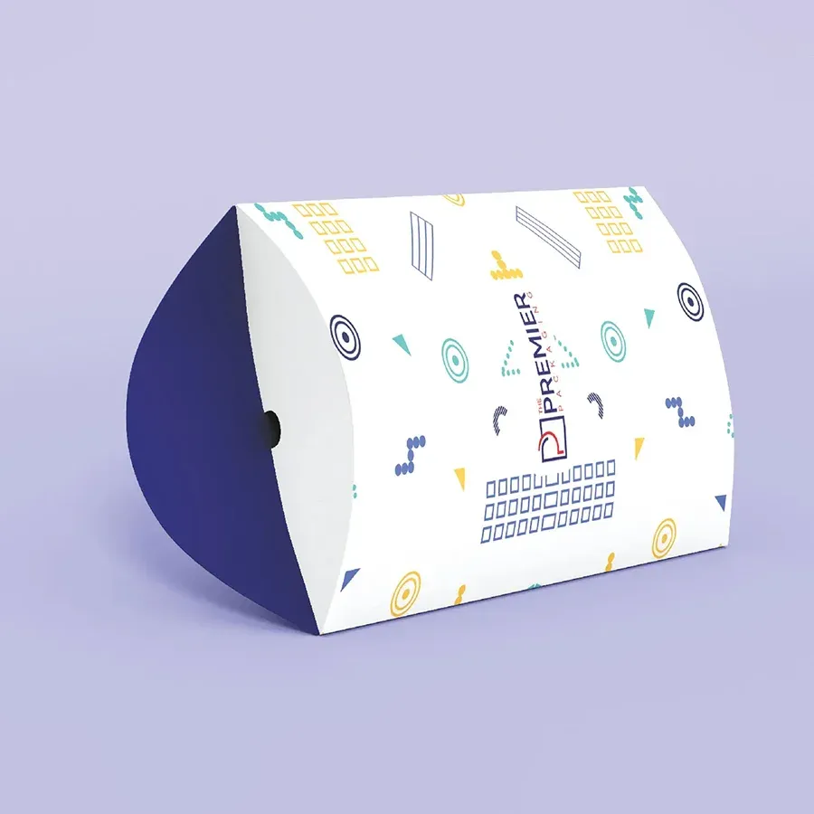 kraft pillow box