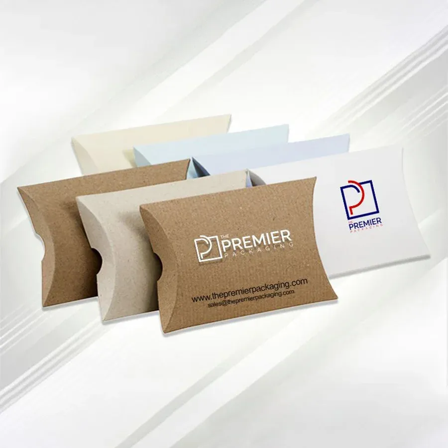 kraft pillow boxes​